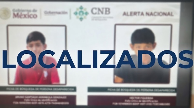 DOS MENORES JALISCIENSES SON ENCONTRADOS EN GUERRERO