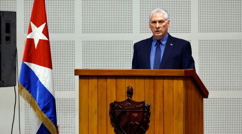 EL BLOQUEO DE EU SERÁ VENCIDO POR CUBA, ASEGURA DÍAZ
