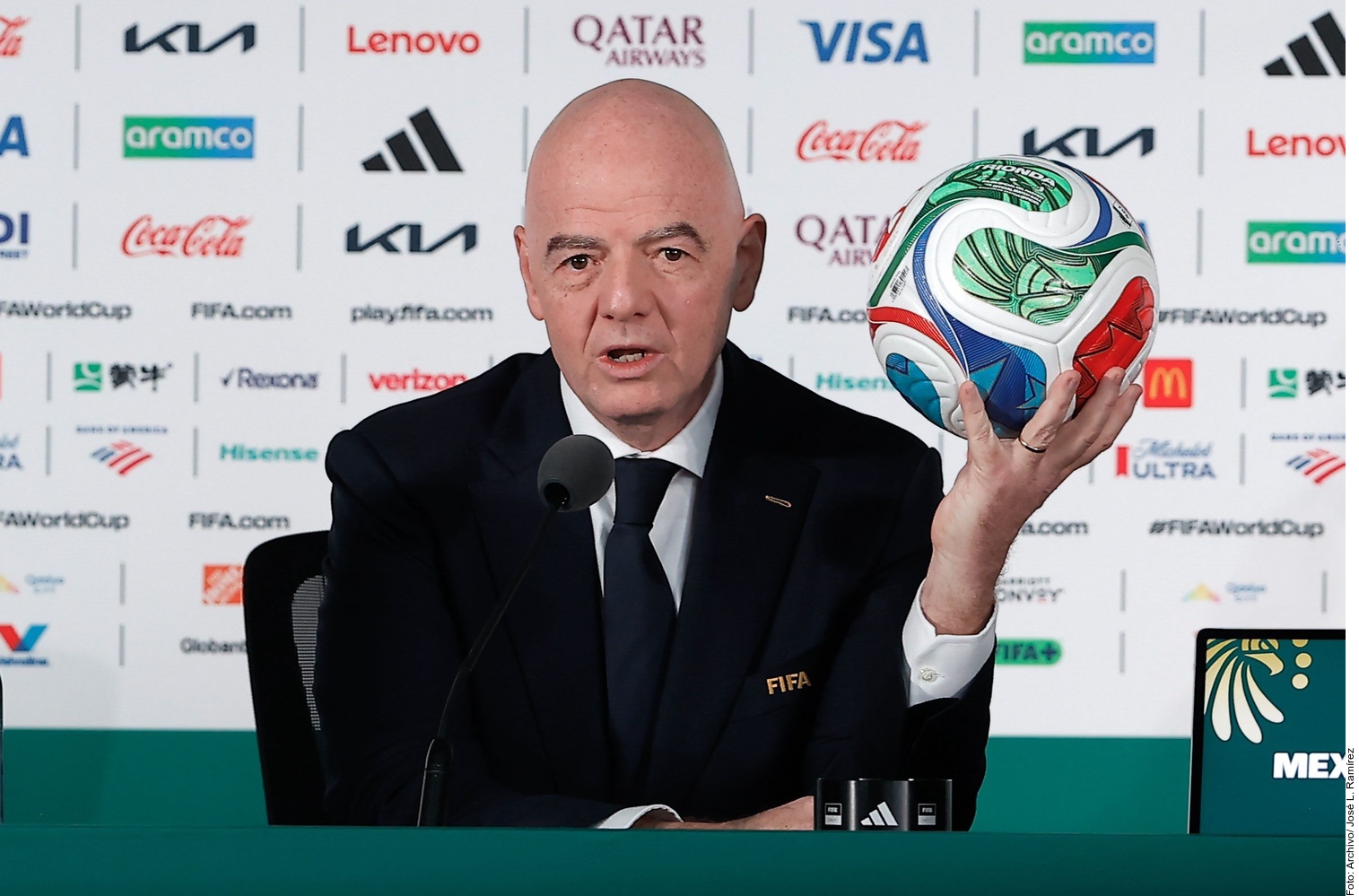 EL PLAN DE INFANTINO ERA COBRAR 30 MDD AL AÑO