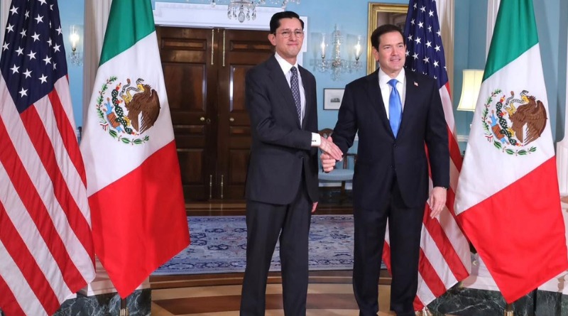 ENCUENTRO ENTRE RUBIO Y CANCILLER VELASCO EN WASHINGTON