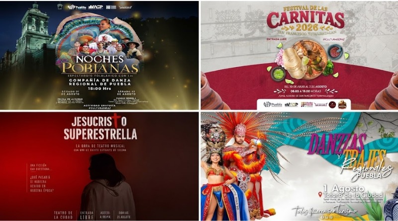 FIN DE SEMANA PERFECTO: AGENDA COMPLETA EN PUEBLA