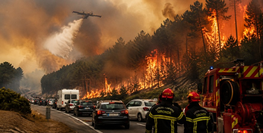 INCENDIO AMENAZA CON DESTRUIR VIÑEDO MILLONARIO ENTRE ANGELINA JOLIE Y BRAD PITT