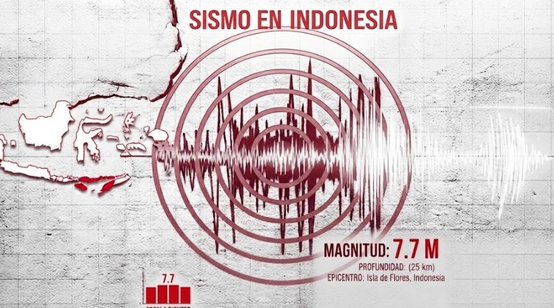 INDONESIA: LLEGAN A 72 LOS MUERTOS POR TERREMOTO DEL SÁBADO