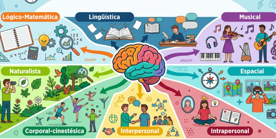 INTELIGENCIAS MÚLTIPLES: ¿CUÁL DE ELLAS TE CARACTERIZA?
