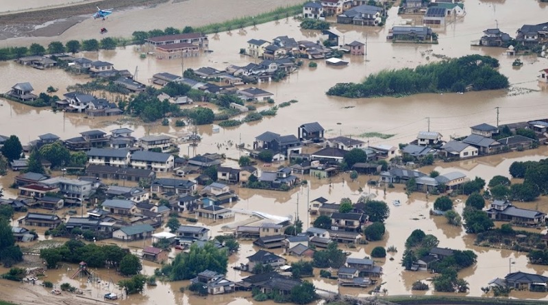 JAPÓN ENLUTA: 13 MUERTOS POR TORRENCIALES LLUVIAS