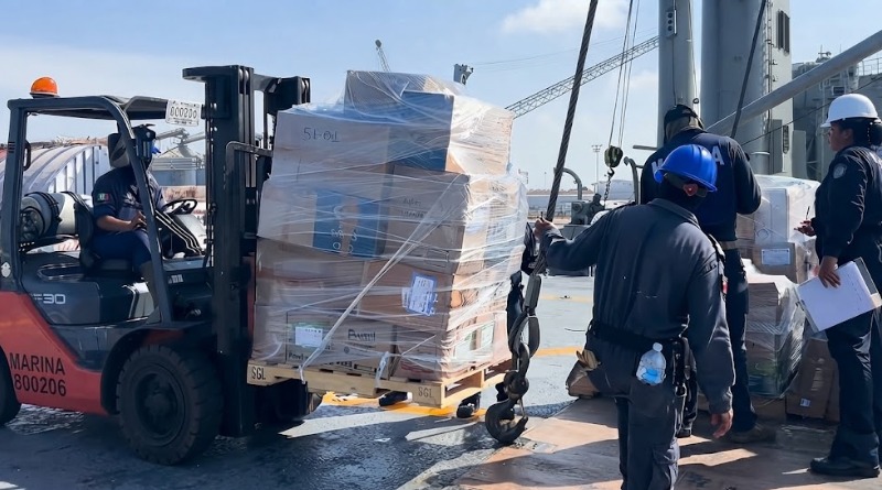 LA AYUDA MEXICANA A VENEZUELA SUPERA 718 TONELADAS DE ENVÍOS