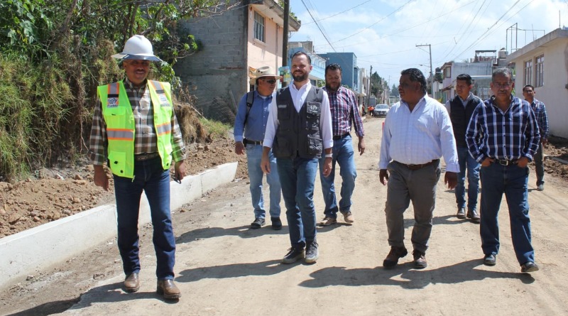 OBRA DE INFRAESTRUCTURA VIAL AVANZA EN SAN SEBASTIÁN DE APARICIO