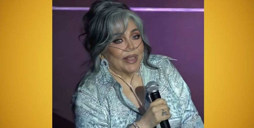 OXÍGENO: NECESARIO PARA QUE VERÓNICA CASTRO RESPIRE