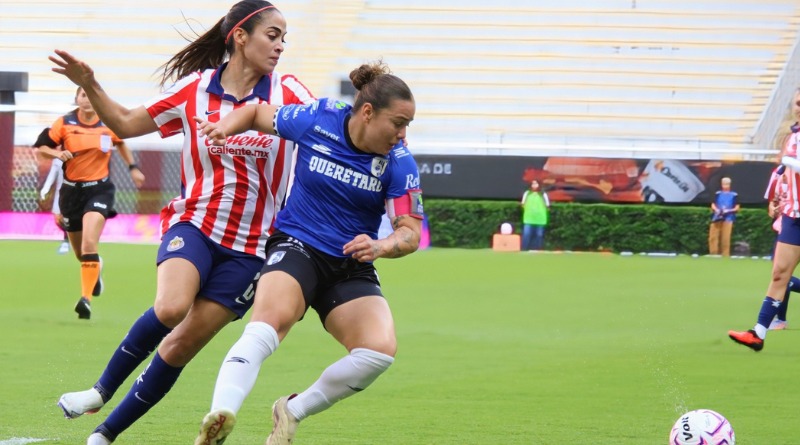QUERÉTARO PIERDE ANTE CHIVAS FEMENIL EN ESPECTACULAR VUELTA