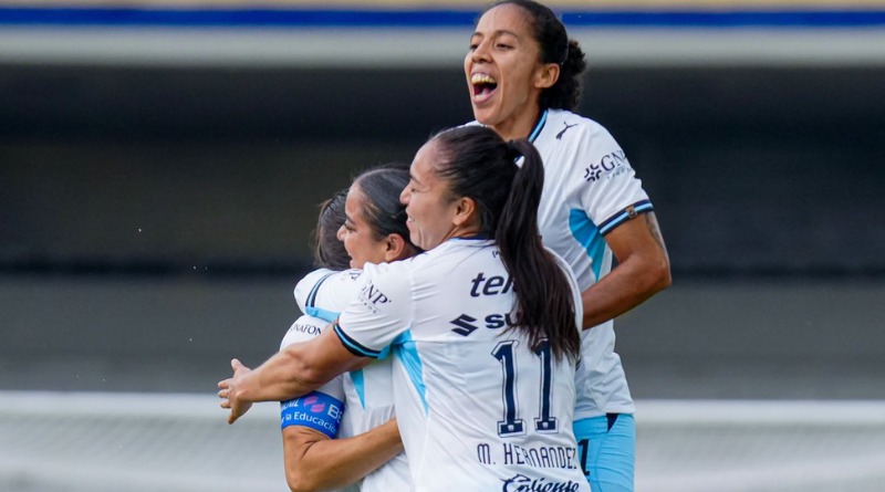 QUERÉTARO SUCUMBE ANTE LA POTENCIA DE PUMAS FEMENIL EN CU