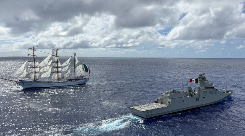 REANUDAN OPERACIONES NAVALES CUAUHTÉMOC Y BUQUE DE GUERRA