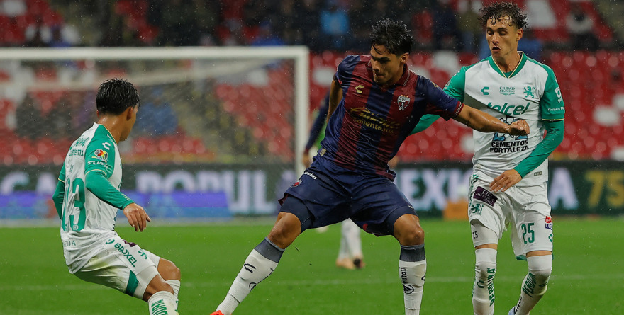 SARRAFIORE BRINDA EMPATE AL ATLANTE CON GOLAZO ANTE EL LEÓN