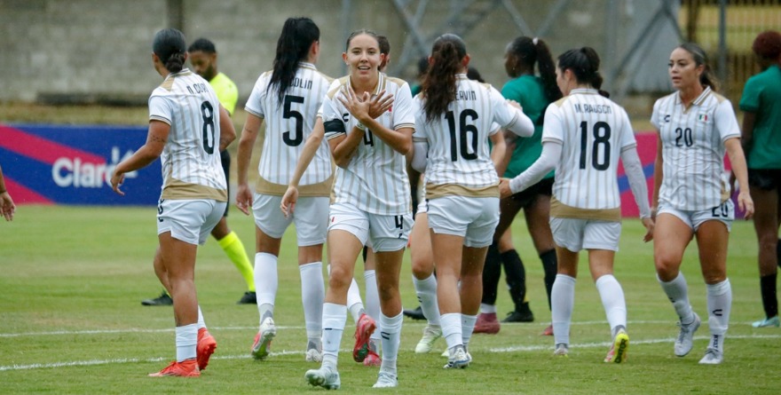 TRI FEMENIL DERROTA AMPLIAMENTE A JAMAICA EN LOS JCC SEMIFINALES