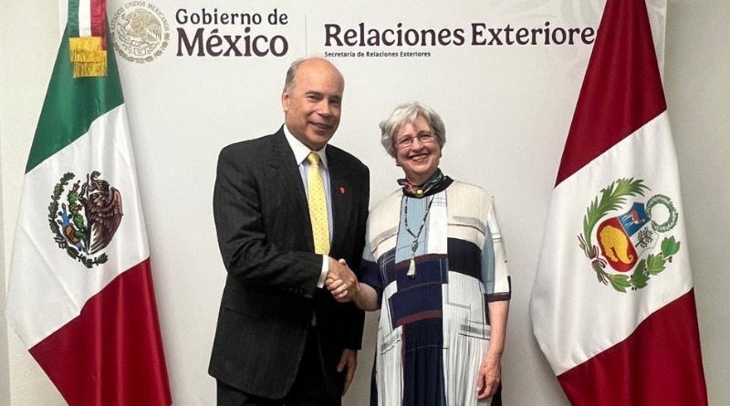 VUELVEN A ABRIRSE DIÁLOGOS BILATERALES ENTRE MÉXICO Y PERÚ