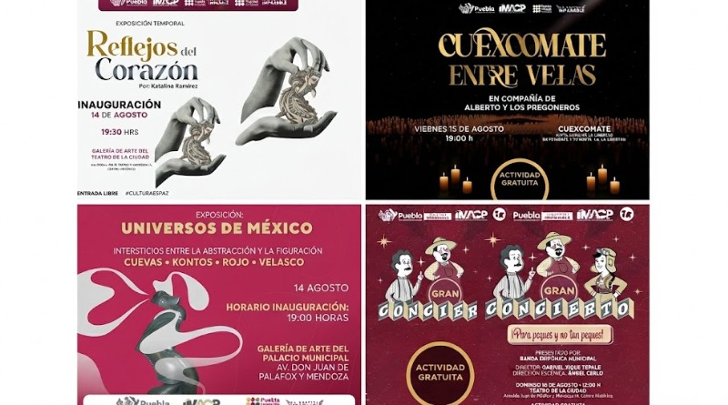 XAVIER VELASCO Y BENITO TAIBO ANIMARÁN FIESTA DE LAS LETRAS EN PUEBLA
