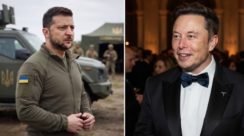 ZELENSKI HONRA A ELON MUSK CON LA ORDEN DE LA LIBERTAD
