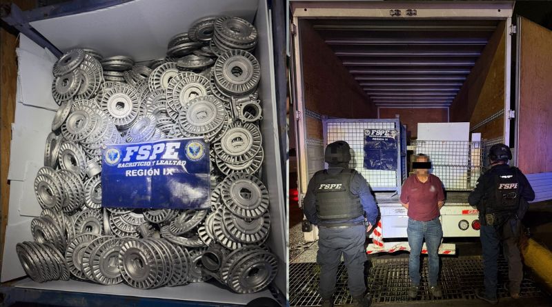 CAEN TRES CON CARGAMENTO DE ALUMINIO HURTADO EN SILAO