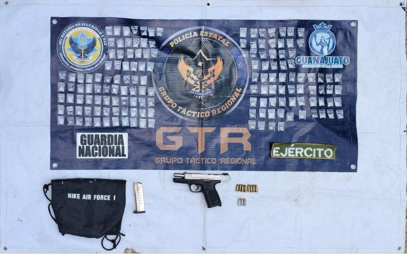 DETIENE A UNA PERSONA CON MÁS DE 300 DOSIS DE PRESUNTA DROGA  
