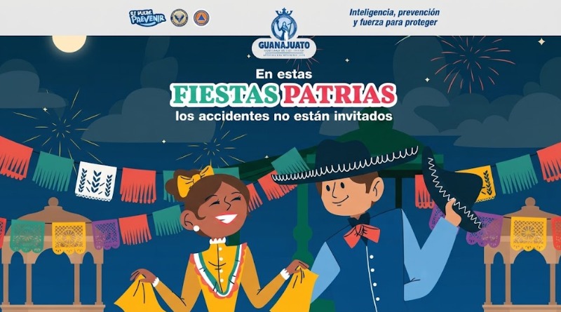 EXHORTAN A LA PREVENCIÓN EN LOS FESTEJOS PATRIOS
