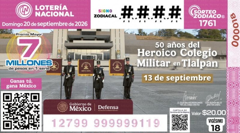 SORTEO ZODIACO HOMENAJE A MEDIO SIGLO DE FORMACIÓN CASTEENSE