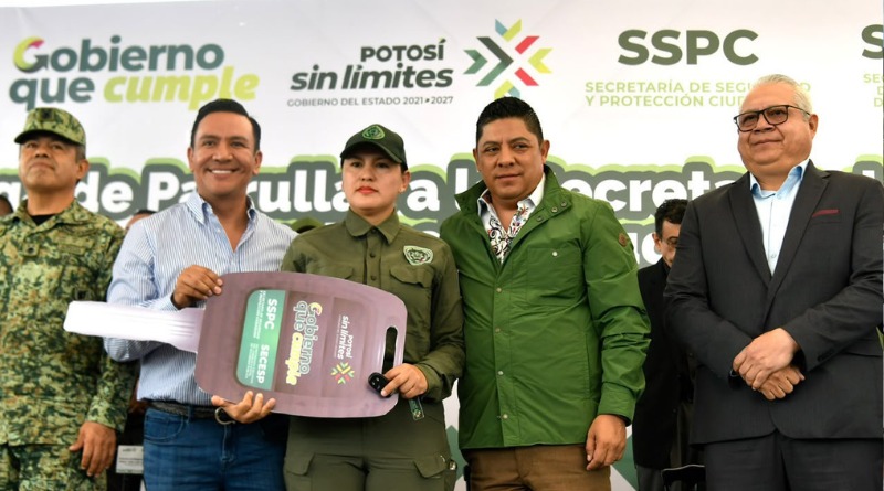 LLEGAN NUEVAS PATRULLAS A SAN LUIS POTOSÍ