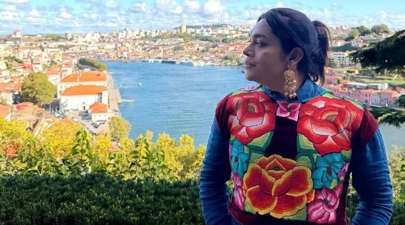 ATACAN CASA DE ARTISTA QUE BORDÓ VESTIDO DE SHEINBAUM