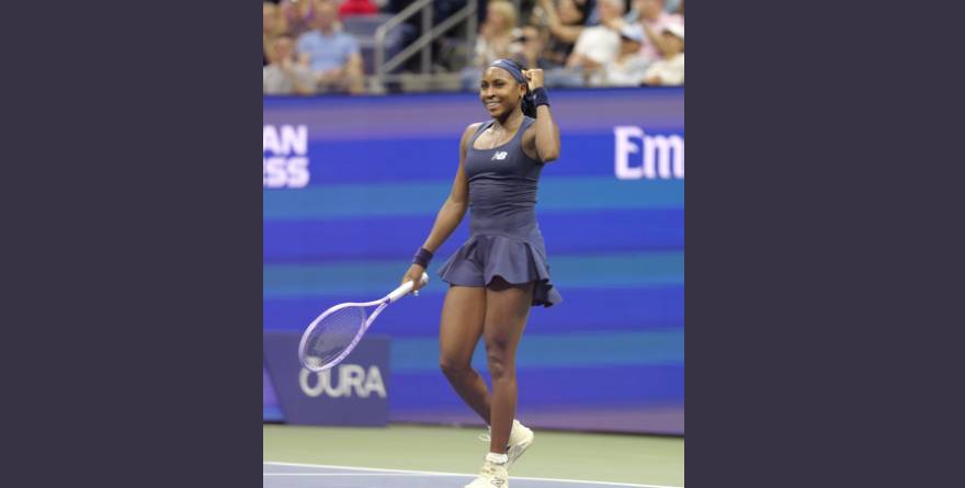 COCO GAUFF CONTINÚA SU PLAN ARROLADOR EN EL US OPEN
