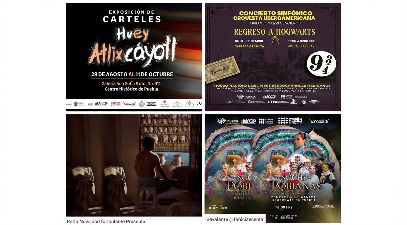 CONCIERTO SIN COSTO DE HARRY POTTER Y MÚLTIPLES ACTIVIDADES EN PUEBLA