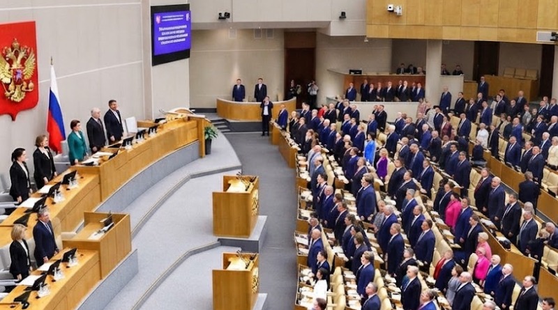 GANA PARTIDO DE PUTIN EL PARLAMENTO