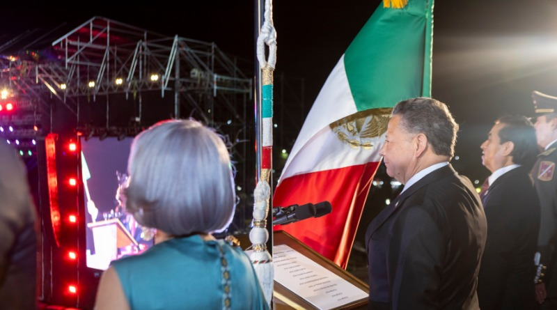 EL GRITO DE LA TRANSFORMACIÓN: MENCHACA ENCABEZÓ EL 216 ANIVERSARIO PATRIO
