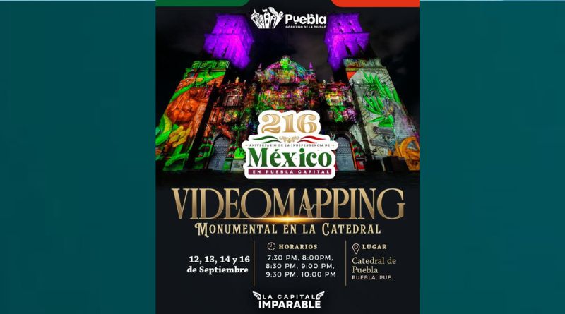 PEPE CHEDRAUI EXTIENDE INVITACIÓN A VIDEOMAPPING MONUMENTAL POR FIESTAS PATRIAS