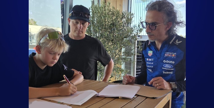 RED BULL INCORPORA AL HIJO DE KIMI RÄIKKÖNEN