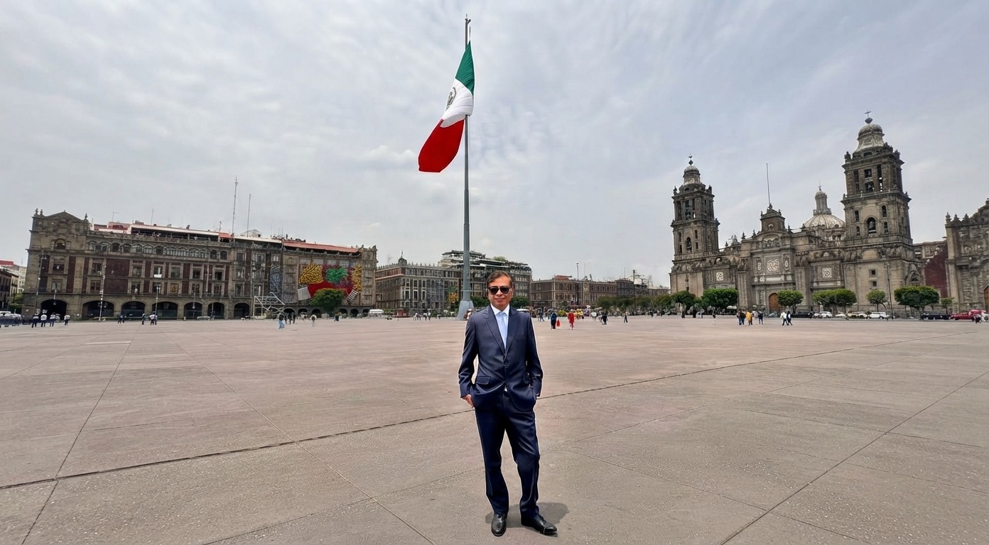 SHEINBAUM RECIBE A PETRO EN PALACIO