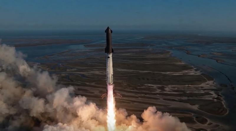 SPACEX DESPLIEGA SATÉLITES CON STARSHIP