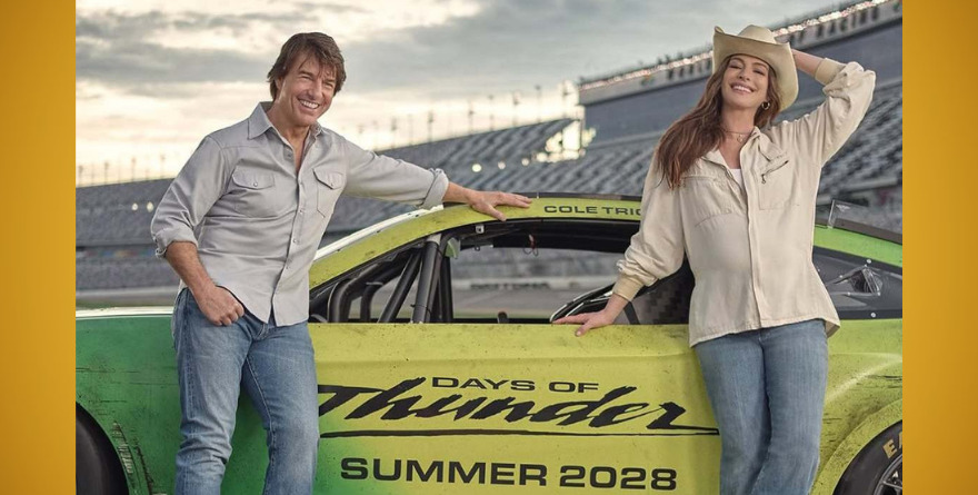 TOM CRUISE Y ANNE HATHAWAY AVANZAN EN NUEVA SECUELA DE DAYS OF THUNDER