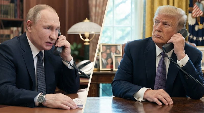 TRUMP Y PUTIN EN LLAMADA DECISIVA SOBRE EL CONFLICTO EN UCRANIA