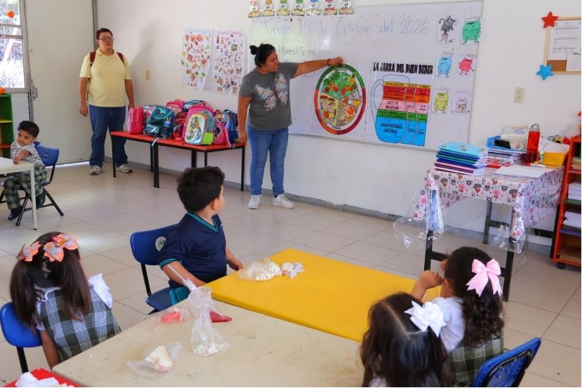 PROMUEVE SEG ALIMENTACIÓN SALUDABLE Y APRENDIZAJE