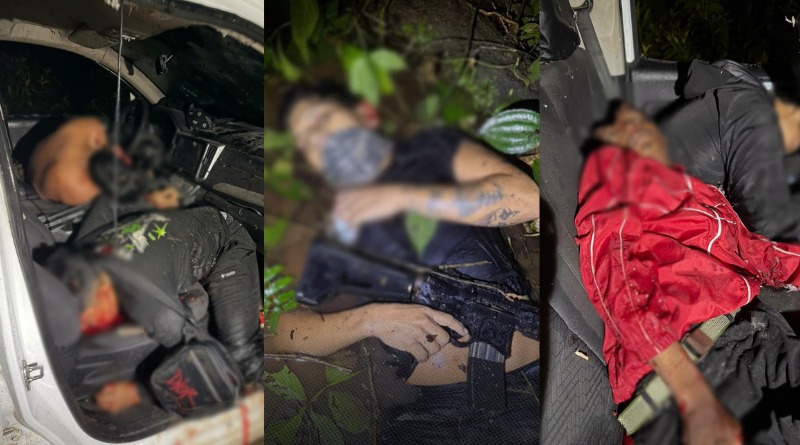 ABATEN MILITARES ECUATORIANOS A CINCO TERRORISTAS