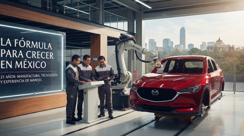 ATRIBUYE MAZDA ÉXITO A PERSONAL