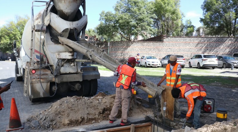 AVANZA OBRA PLUVIAL EN PUEBLA CAPITAL
