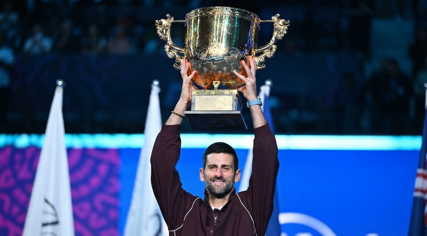 CONQUISTA DJOKOVIC TÍTULO CIENTO DOS