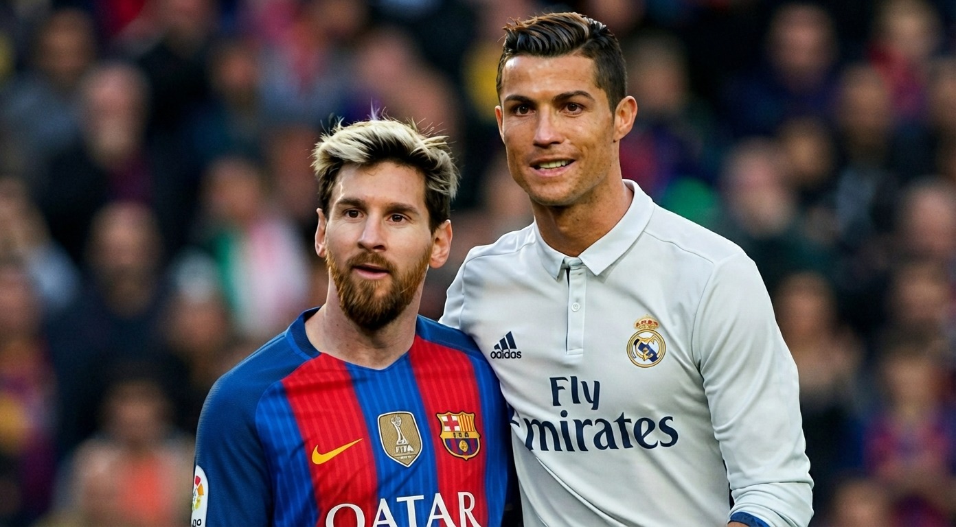 ENVÍA CRISTIANO RONALDO MENSAJE A MESSI
