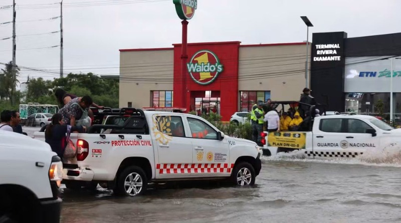 SUPERVISA EVELYN SALGADO TRABAJOS DE DESAZOLVE Y RESCATE