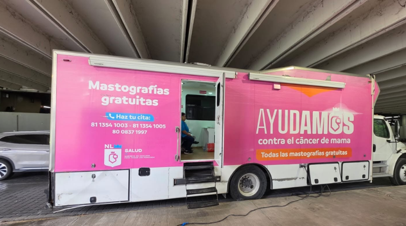 INSTALAN MÓDULO DE MASTOGRAFÍAS EN CONGRESO