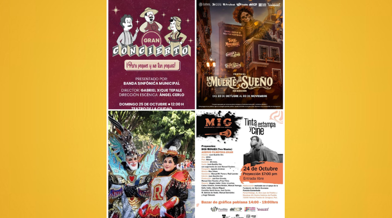 INVITA PUEBLA AL FESTIVAL LA MUERTE ES UN SUEÑO