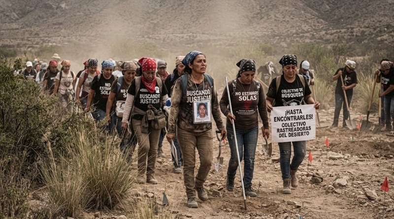 NIEGA GOBIERNO PATRÓN CONTRA BUSCADORAS