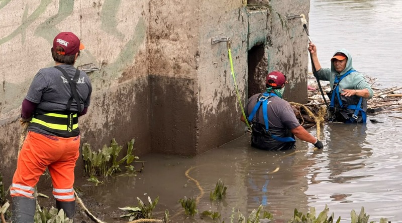 PEPE CHEDRAUI, MANTIENE LIMPIEZA ANTE LAS LLUVIAS EN PUEBLA
