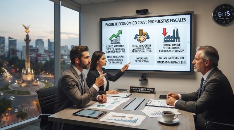 PLANTEA PAQUETE FISCAL CAMBIOS PARA 2027