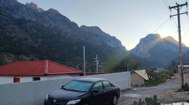 REGISTRAN PRIMERA HELADA EN SIERRA SANTIAGO