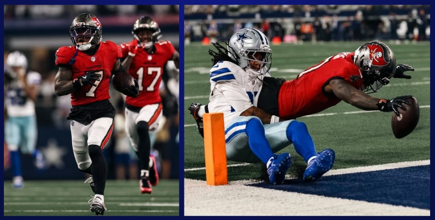 SORPRENDE TAMPA BAY A LOS VAQUEROS DALLAS